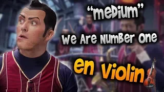 We Are Number One en Violín|How to Play,Tutorial,Tab,sheet music,Como Tocar|Manukesman