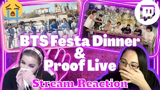 BTS 2022 Festa Diner & Proof Live Performance | K-Cord Girls June 2022 Twitch Stream Pt. 1