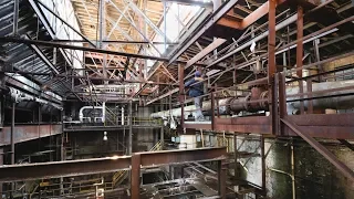 Exploring Large Abandoned Paper Mill Facility