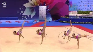 Italy - 2021 Rhythmic European silver medallists, all-around