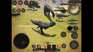 Giganotosaurus pack vs. Argentinosaurus