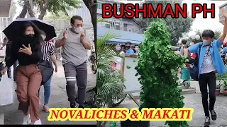 BUSHMAN PRANK PH: HIS PLANNING TO FLY AT NOVALICHES & MAKATI".😂✌️🤟