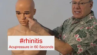 #rhinitis - Acupressure in 60 Seconds