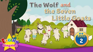 The Wolf and the Seven Little Goats - Fairy tale - English Stories (Reading Books)