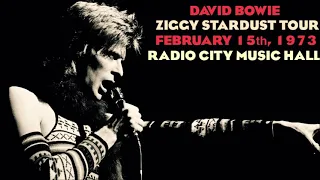 David Bowie - February 15th, 1973 - New York, New York.