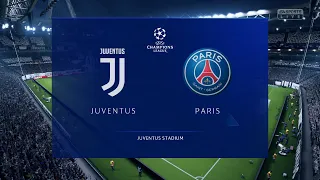 FIFA 19 | Juventus vs  Paris Saint Germain | UEFA Champions League - Full Match & Gameplay
