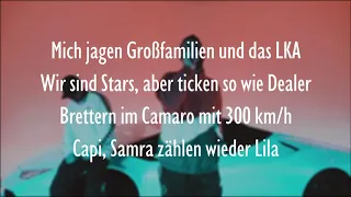 SAMRA & CAPITAL BRA - WIEDER LILA (Official HQ Lyrics) (Text)