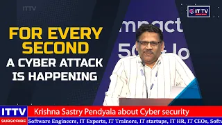 Krishna Sastry Pendyala Excellent Speech about Cyber Security | G20 Computer Society of India | ITTV