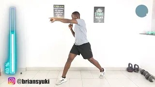 15-Minute Full Body KICKBOXING WORKOUT for Rapid FAT LOSS