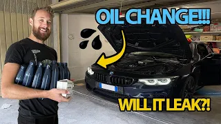 MAKING MY FIRST EVER OIL CHANGE!!!