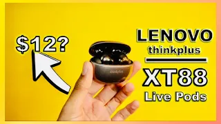 Unboxing Lenovo XT88 Live Pods - Latest Budget EarBuds with ENC!