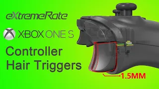 How to make Xbox One S Controller Hair Trigger With eXtremeRate Xbox One S Controller Clicky Kit