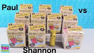 Paul vs Shannon Scrumchums Edition Blind Bag Challenge Toy Review | PSToyReviews