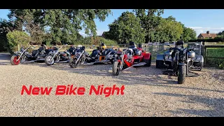 New bike venue Lockey farm Bike night