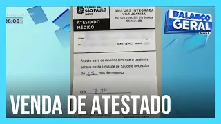 Balanço Geral flagra venda de atestados médicos em São Paulo