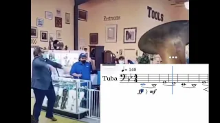 Better off Alone • Tuba meme song with sheet music