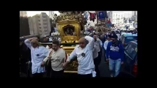 Salita dei Cappuccini Candelore Sant'Agata 2016 Catania