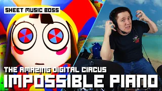 The Amazing Digital Circus Impossible Piano On Drums!