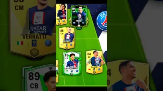 I Made Best Ever PSG Squad #fifamobile