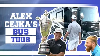 Tour of Alex Cejka’s Tour Bus