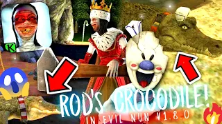 Evil Nun's Crocodile In New UPDATE V1.8.0 Is ROD'S Crocodile! | Evil Nun Update V1.8 | Keplerians