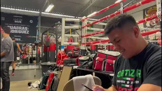 Robert Garcia reacts to Ryan Garcia losing a 20k bet to Errol Spence | esnews boxing