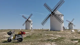 2019 From Spain to Holland on a Vespa 50cc