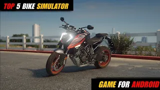 Top 5 BIKE DRIVING Games For Android | best bike games for android 2024