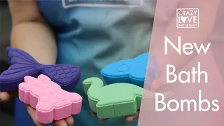 NEW BATH BOMB SHAPES - Using Cada Bath Bomb Molds | Crazy Love Bath and Body