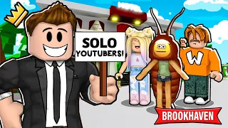 CREO UN HOTEL SOLO PARA YOUTUBERS en BROOKHAVEN! 😄🏡 - Roblox YoSoyLoki