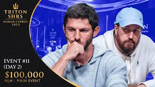 Triton Poker Series Cyprus 2023 - Event #11 $100,000 NLH - Main Event - Day 2