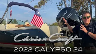 Brand New 2022 Chris Craft Calypso 24 - Complete Walkthrough