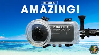 NEW! Insta360 X3 Invisible Dive Case: REVIEW & EXCLUSIVE TIPS