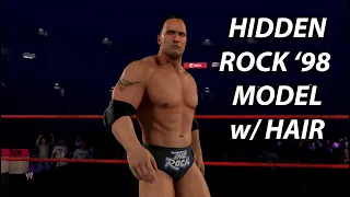 WWE 2K23 - The Rock '98 Hidden Model w/ Hair Added