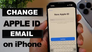 How to Change Your Apple ID E-mail? How to Change Apple ID Email in iPhone? [2024]