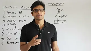 OS | Process Management| Process, PCB and Attributes | Ravindrababu Ravula | Free GATE CS Classes