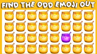 HOW GOOD ARE YOUR EYES #47 | Find The Odd Emoji Out | Emoji Puzzle Quiz