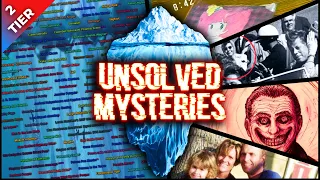 The ENTIRE Tier 2 | ULTIMATE Unsolved Mystery Iceberg Explained