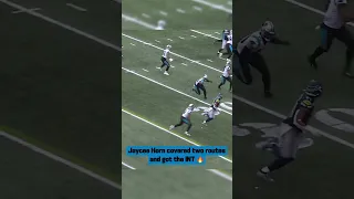 Elite DB play by Jaycee Horn #shorts