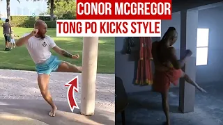 Conor McGregor Back To Training | Tong Po Kicks Style?