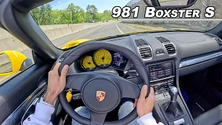 2013 Porsche Boxster S Manual - Was the 981S the Best Generation? (POV Binaural Audio)