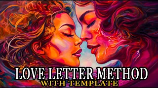 ❤️ Love Letter Method to Manifest Anyone Overnight 🔥 With Examples on How to Write Word by Word