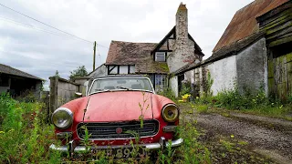 UNTOUCHED ABANDONED HOUSE - CAR GRAVEYARD UK