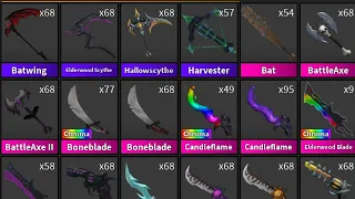 GETTING ONLY OVERPAYS! INSANE VALUE MM2 TRADING MONTAGE 8! (20+ godlies)