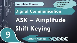 Amplitude Shift Keying ASK (Basics, Definition, Waveform, Bandwidth, Modulation and Demodulation)
