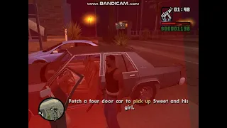 GTA SAN ANDREAS MISSION#8 DELIVERY MAN