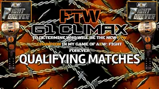 AEW FF: FTW G1 Climax Qualifier Part 3