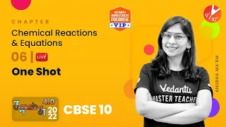 Chemical Reactions and Equations Class 10 One Shot | CBSE  2023 | Anubha Ma'am @VedantuClass910