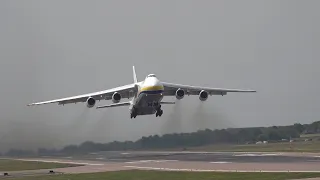 Louded & Loud | Antonov An-124 takeoff from Brize Norton