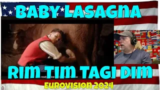 Baby Lasagna - Rim Tim Tagi Dim | Croatia 🇭🇷 | Official Music Video | Eurovision 2024 - REACTION